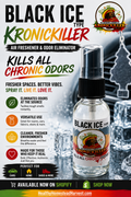 Black Ice Type Air Freshener KronicKiller