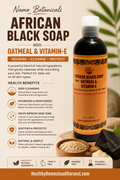 African Black Soap Oatmeal & Vitamin E