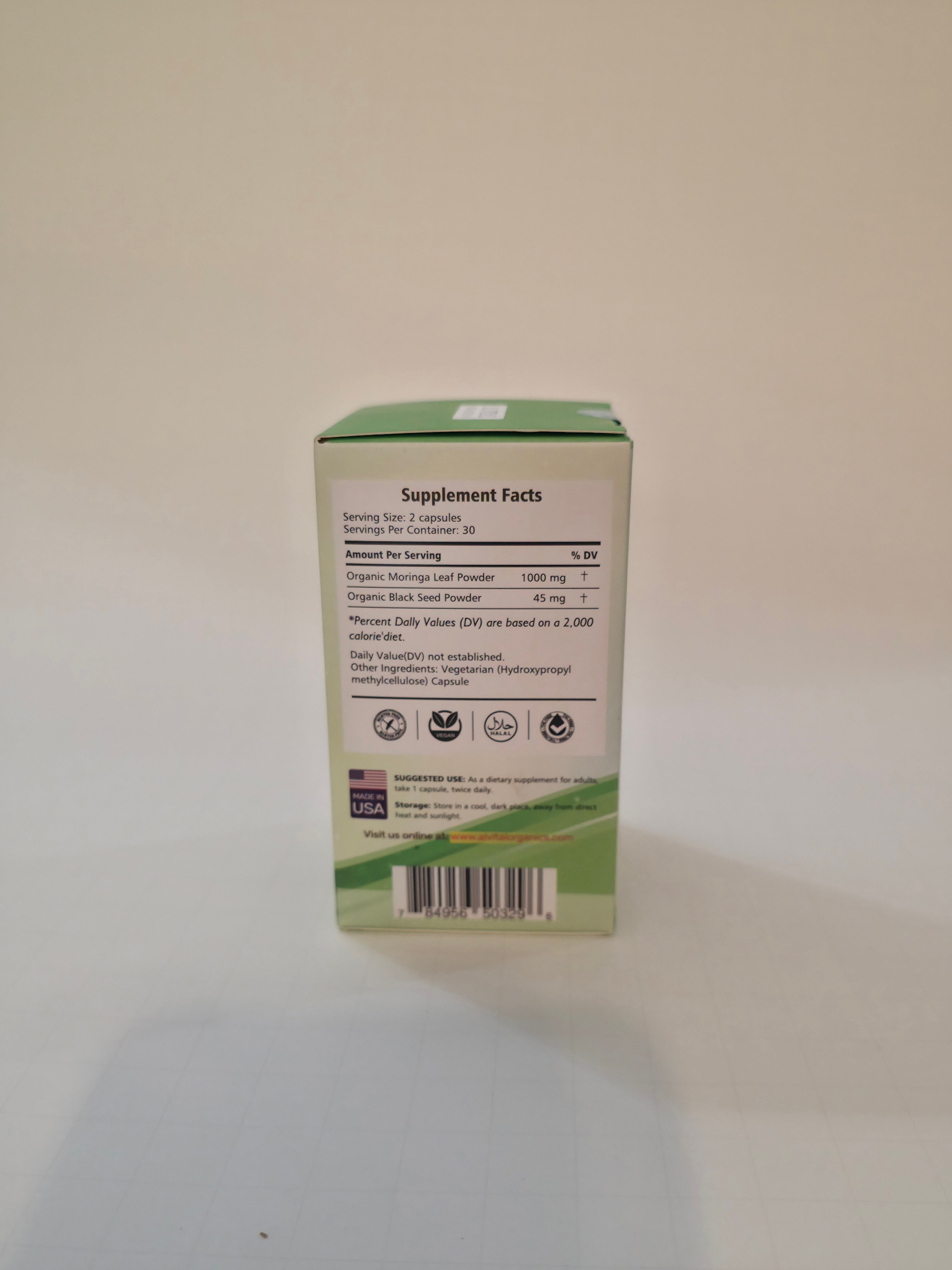 Moringa Capsule with Black Seed