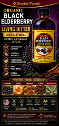 Black Elderberry Living Bitter