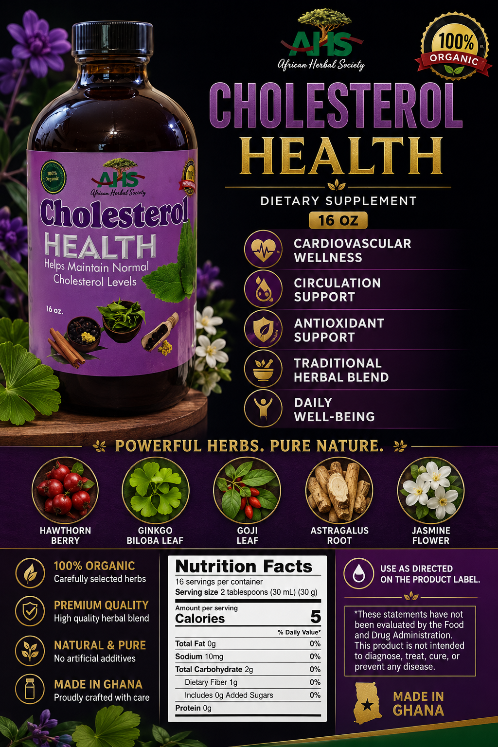 Cholesterol Health Tonic