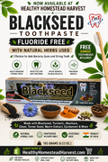 Blackseed Toothpaste/Free Toothbrush