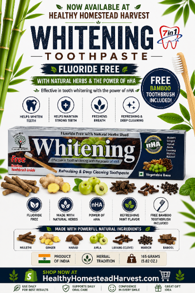 Whitening Toothpaste/Free Toothbrush