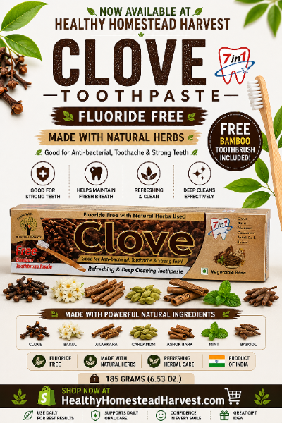 Clove Toothpaste/Free Toothpaste