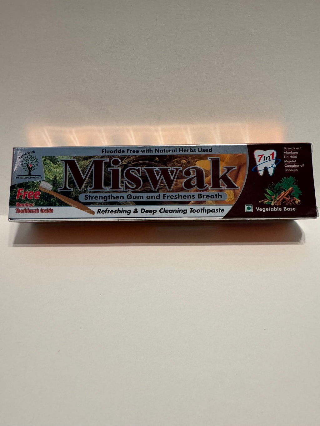 Miswak Herbal Toothpaste/Free Toothbrush