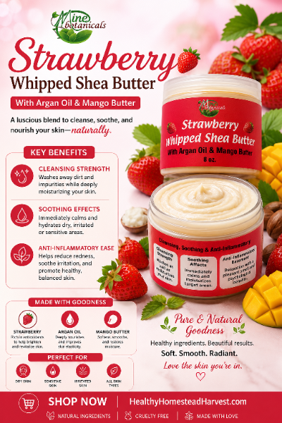 Strawberry Whipped Shea Butter