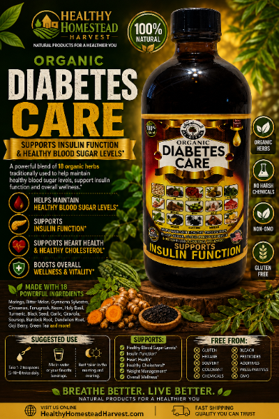 Diabetes Care Organic Bitters