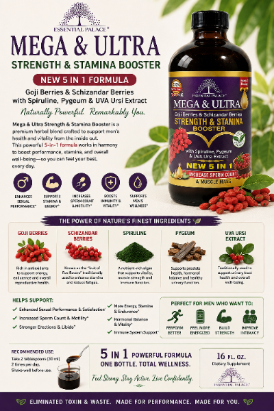 Mega & Ultra Strength & Stamina Booster