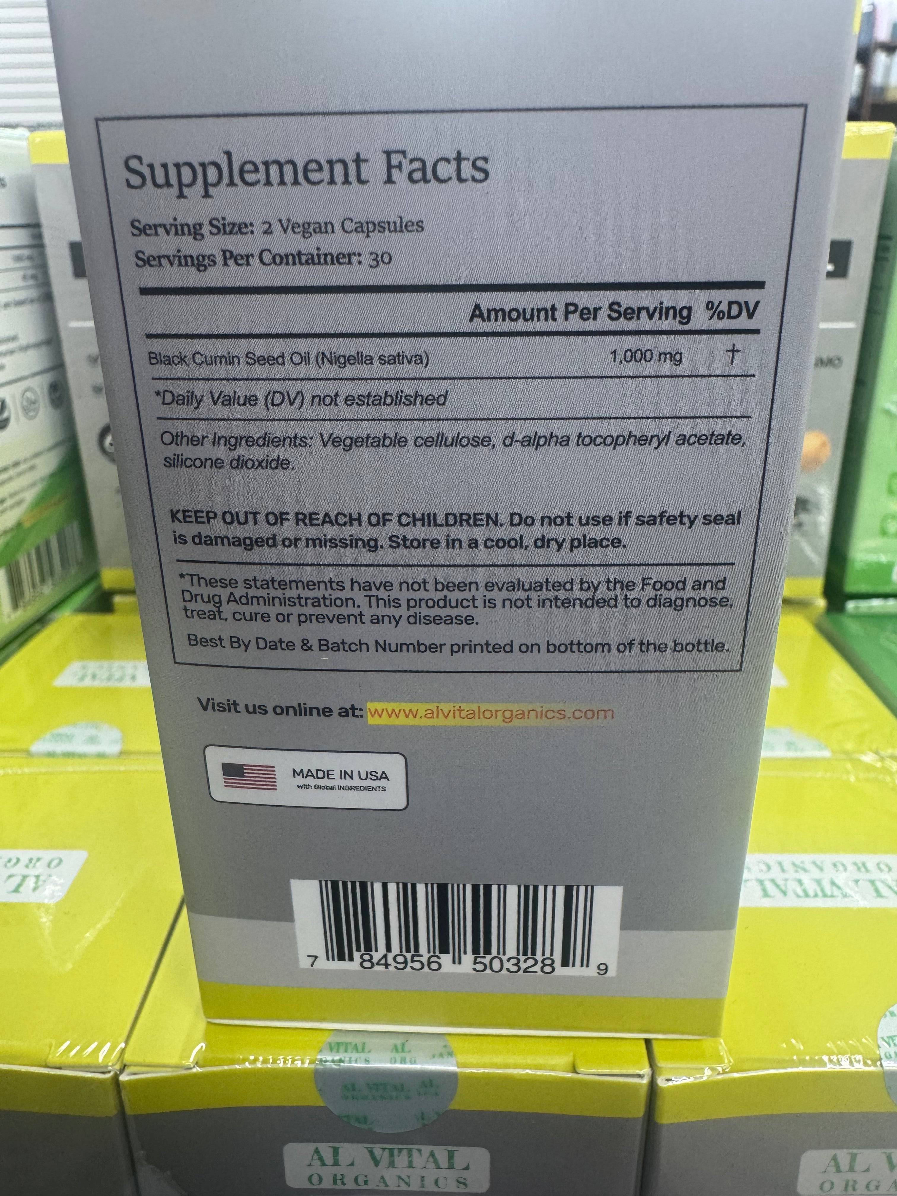 Black Seed Oil Liquid Capsules
