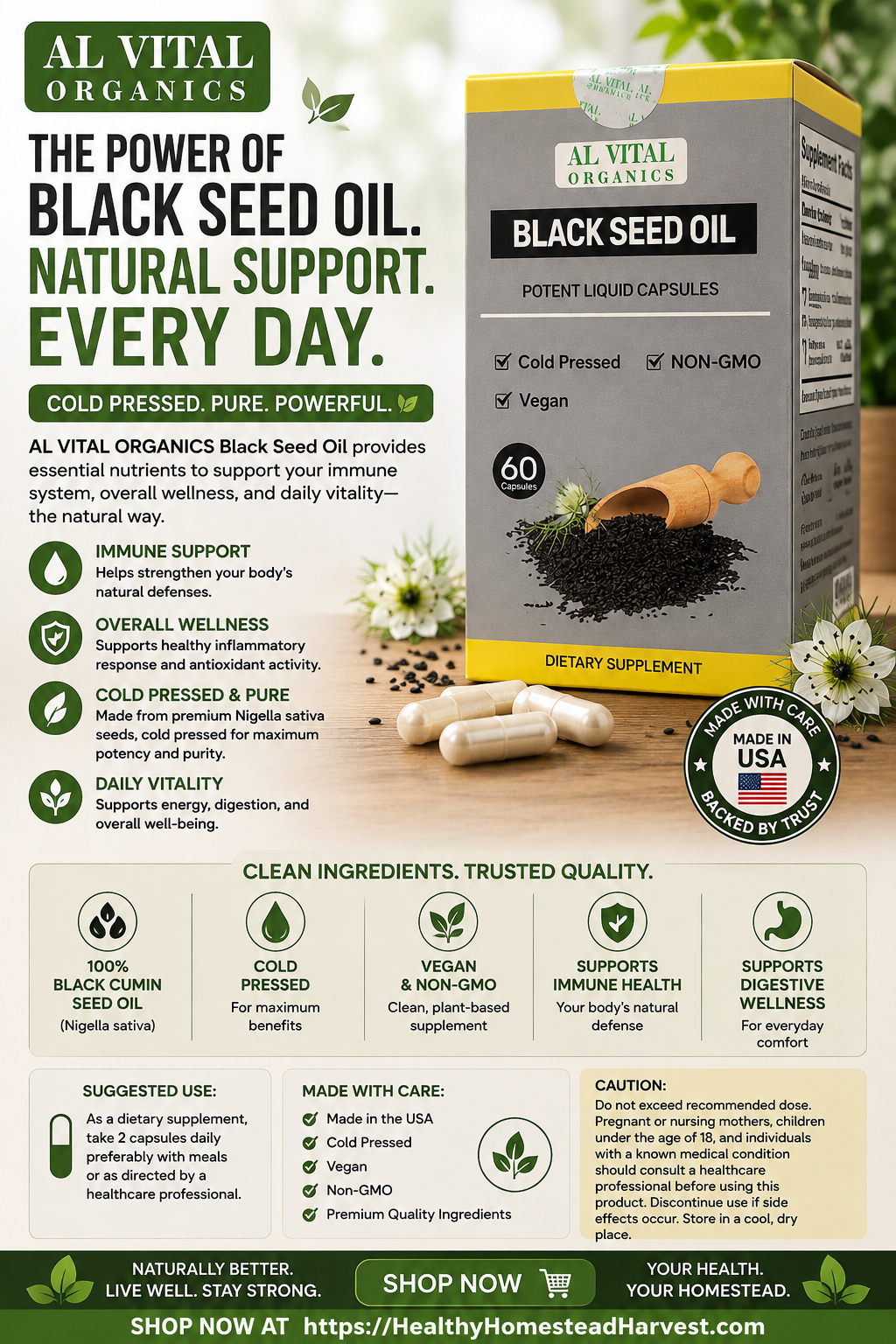 Black Seed Oil Liquid Capsules