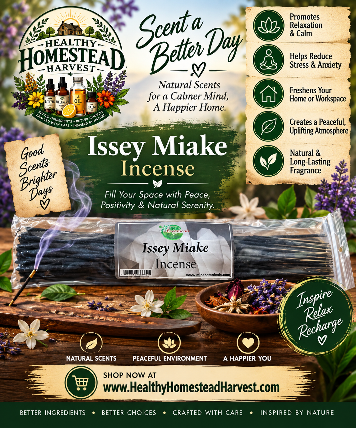 Issey Miake Incense 100 pcs