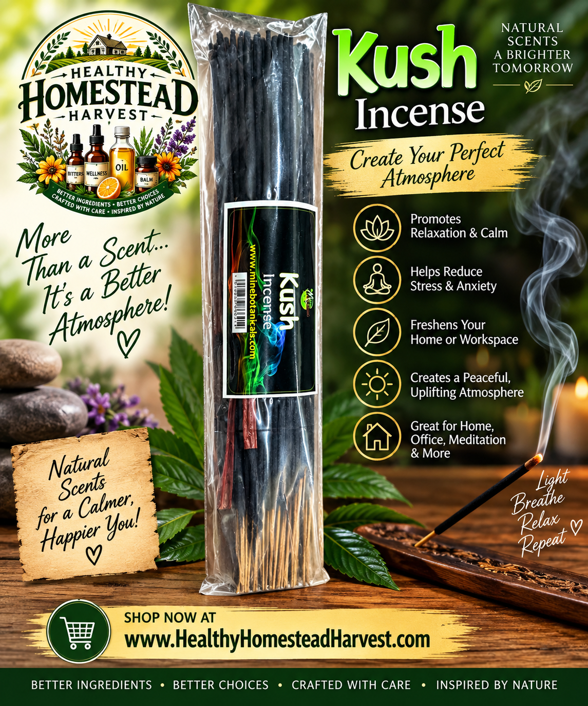Kush Incense 100 pcs