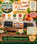 Peaches & Cream Incense 100 pcs