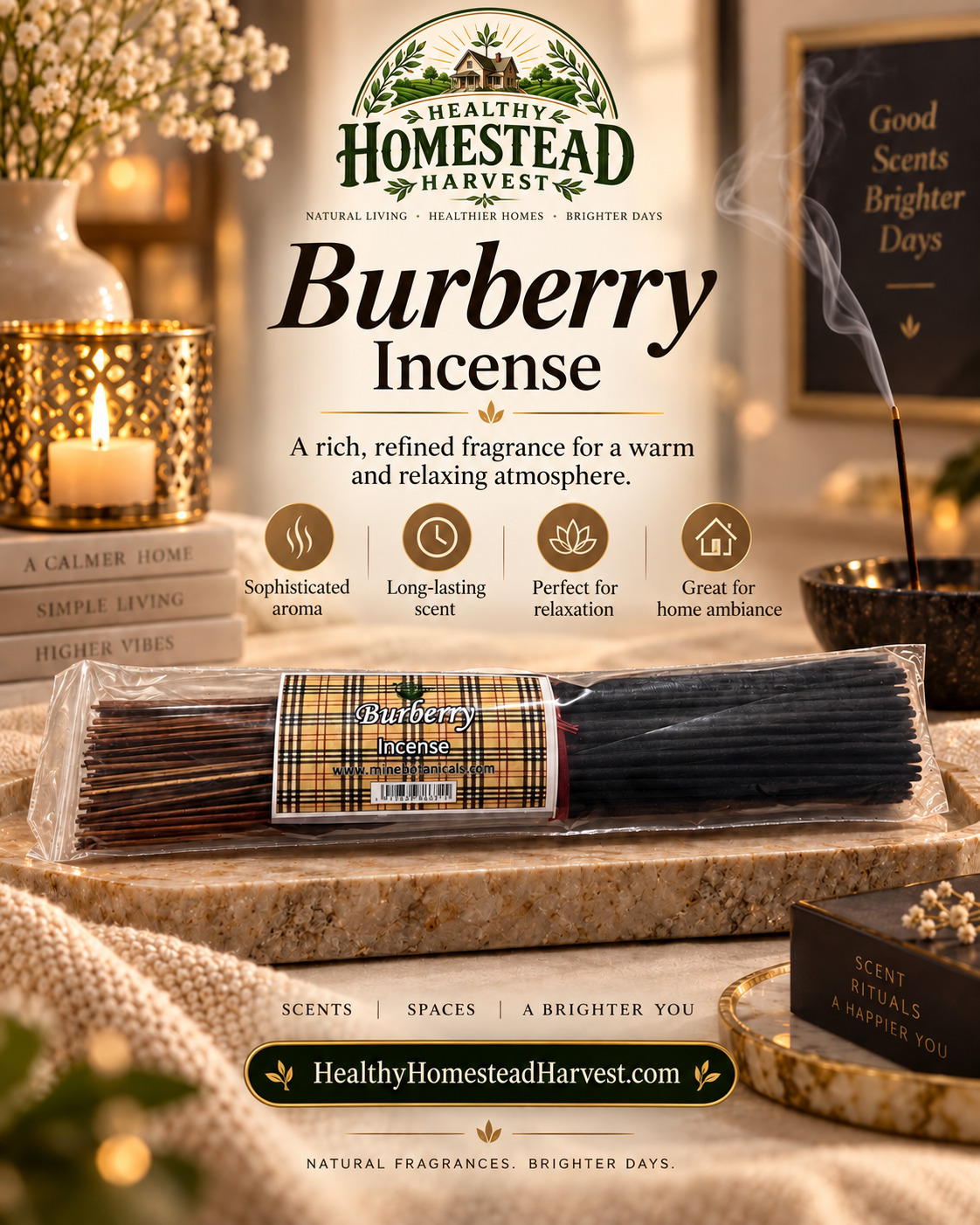 Burberry Incense 100 pcs