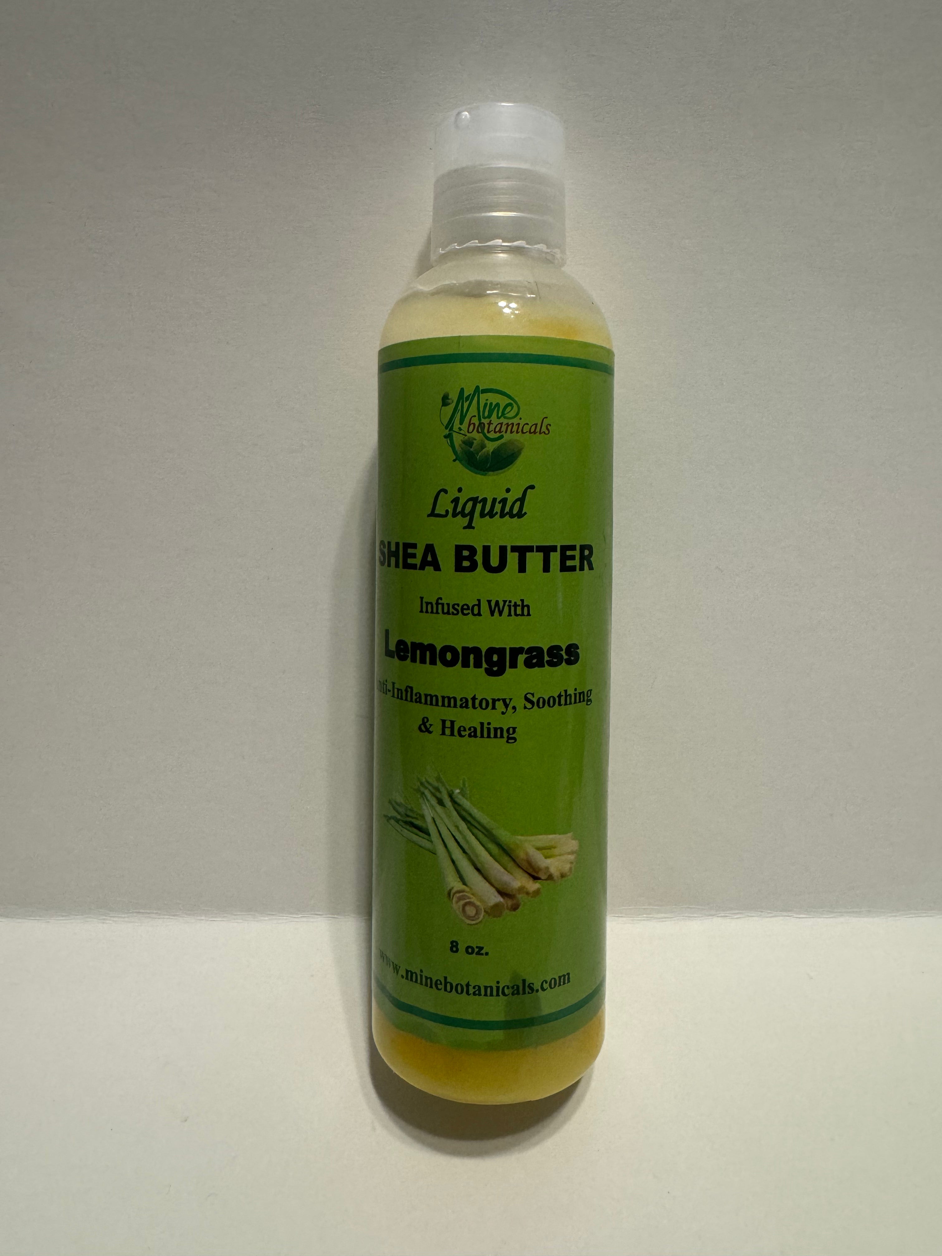 Liquid Shea Butter Infused with Lemongrass