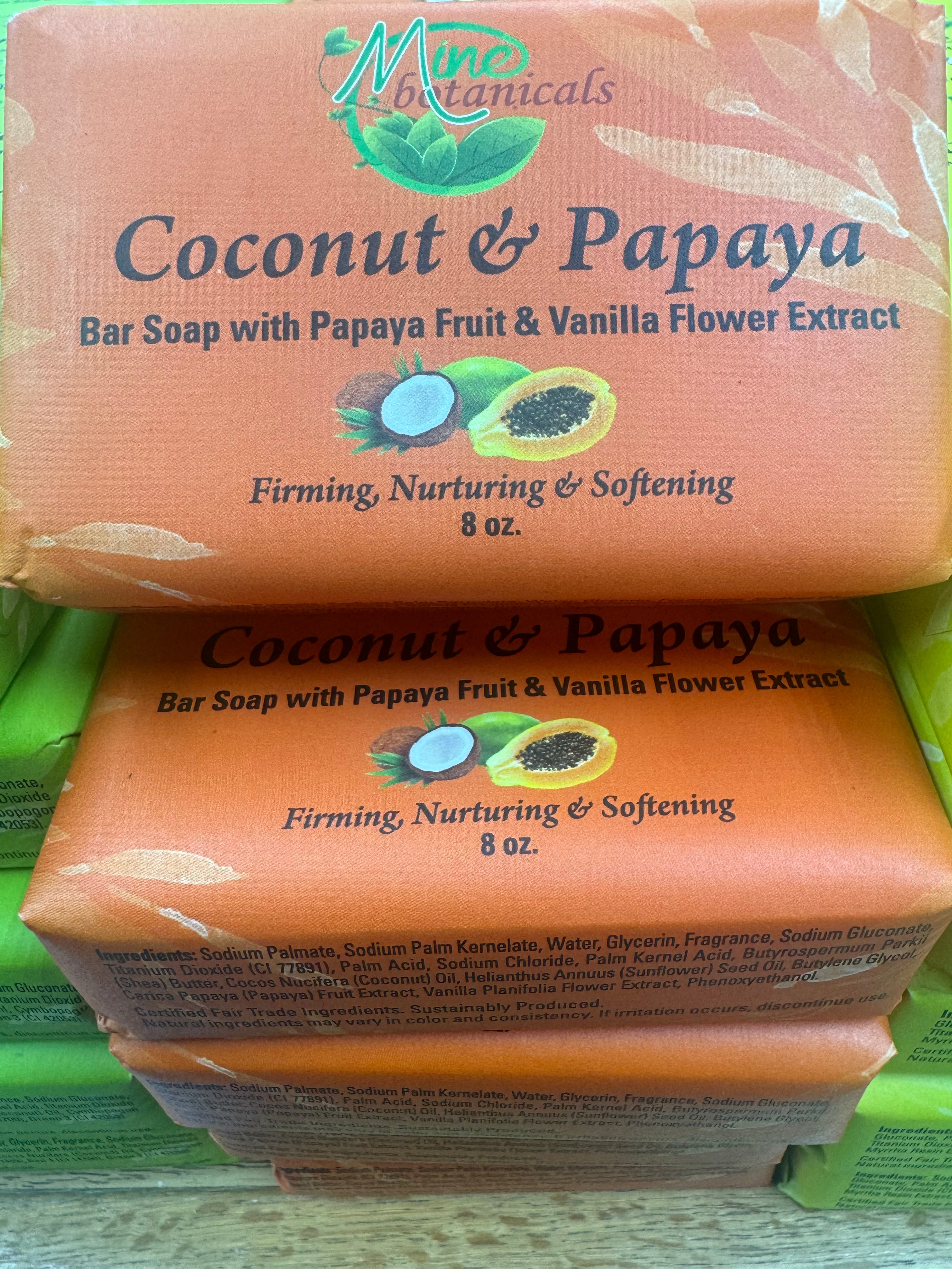 Coconut & Papaya Bar Soap