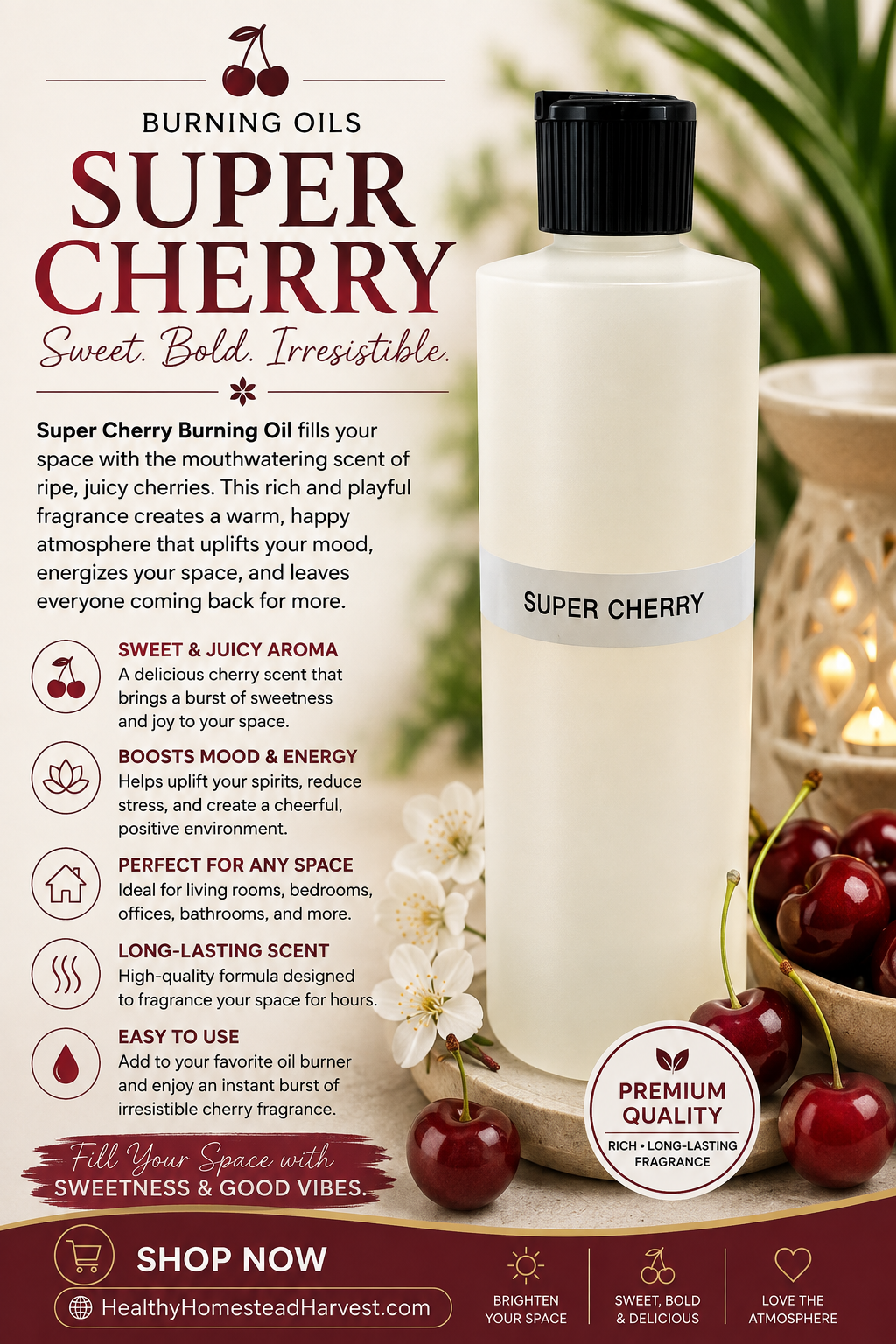 Super Cherry Burning Oil