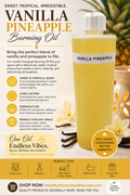 Vanilla Pineapple Burning Oil