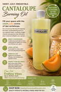Cantaloupe Burning Oil