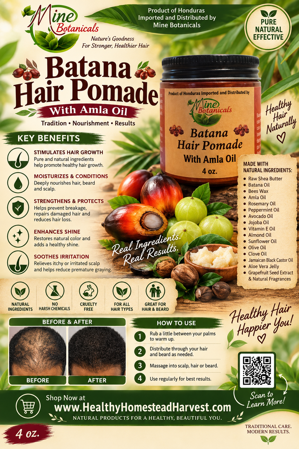 Batana Hair Pomade