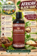 Acne, Eczema & Psoriasis African Black Soap