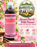 Sweet Pea & Wild Flower African Black Soap