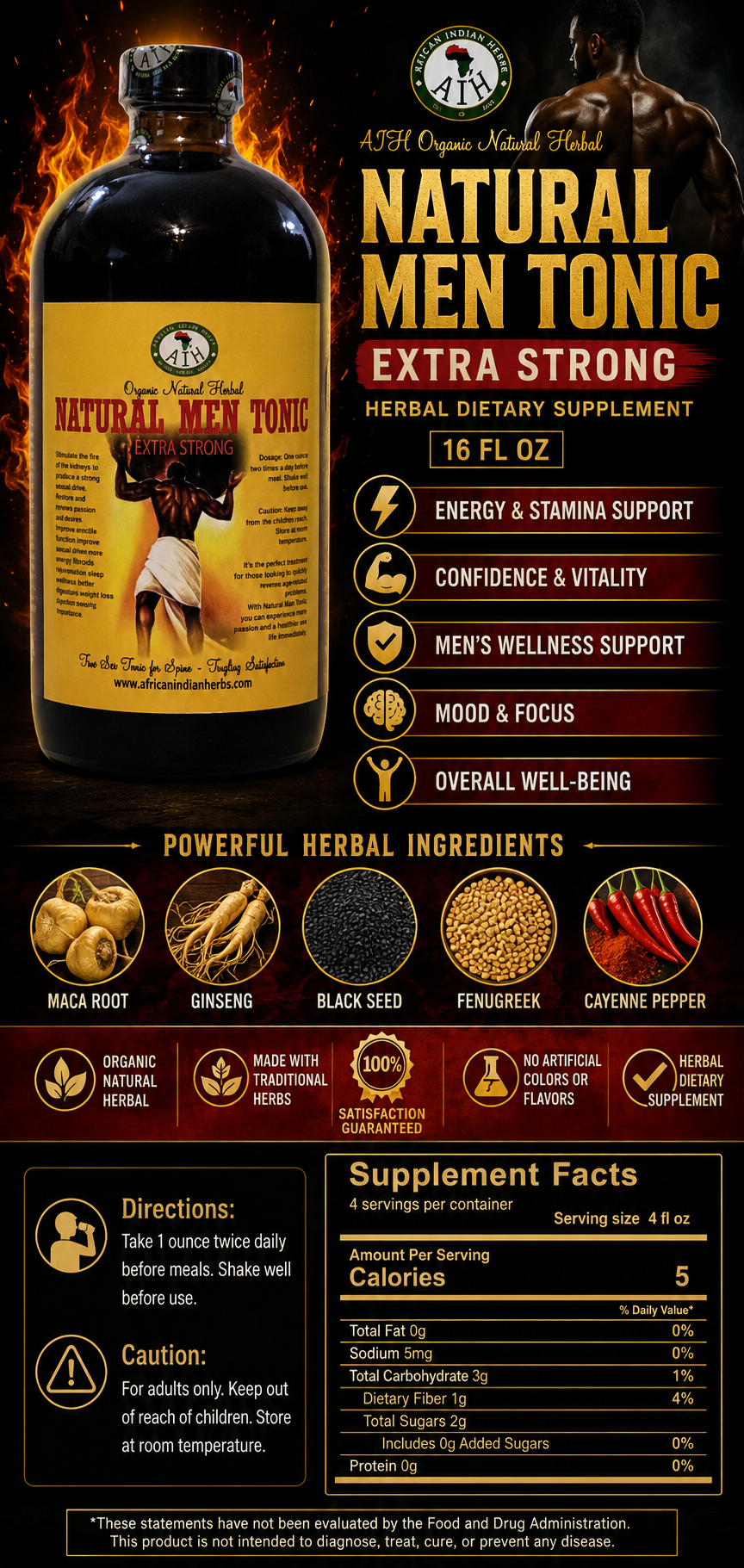 Natural Men Tonic