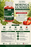 Moringa Gummies Organic 4000 mg