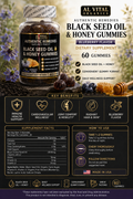 Black Seed Oil & Honey Organic Gummies
