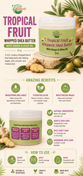 Tropical Fruit Whipped Shea Butter