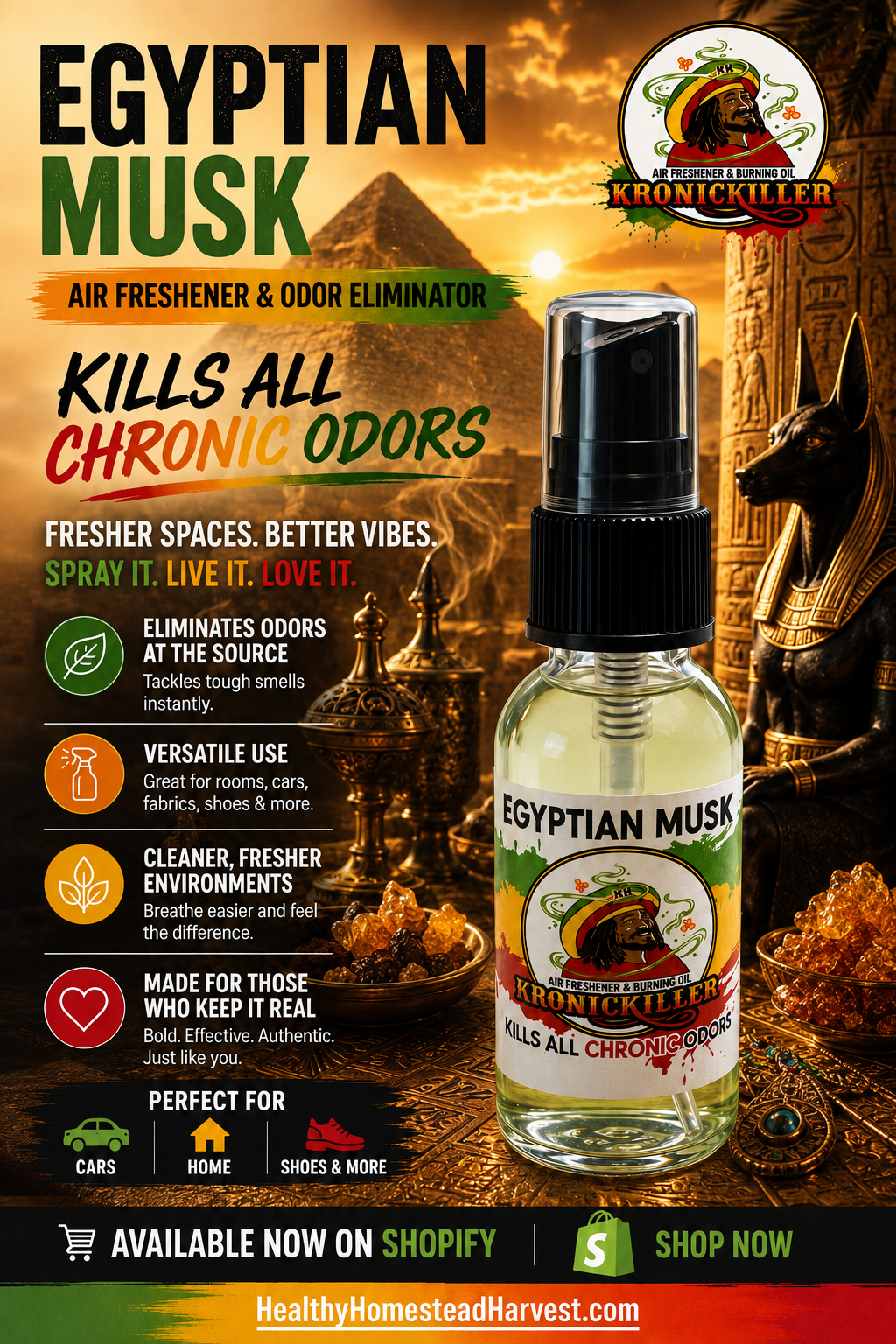 Egyptian Musk Air Freshener KronicKiller
