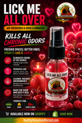 Lick Me All Over Air Freshener Kronickiller